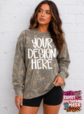 Deadwood Tree Camo Sweatshirt Mock-Digital Only
