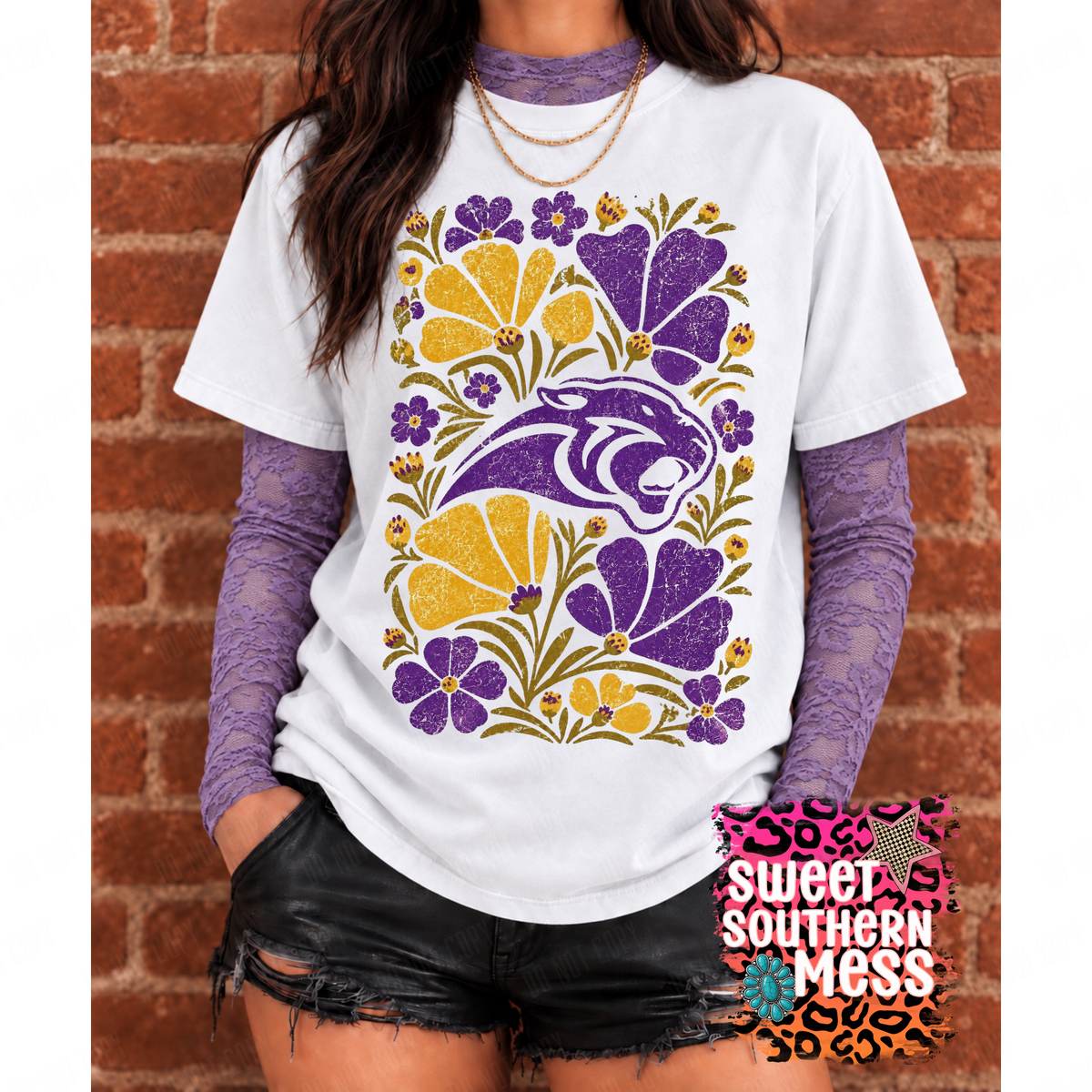 Floral Mascot-Local Schools