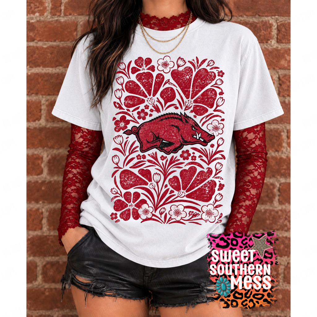 Floral Mascot-Local Schools