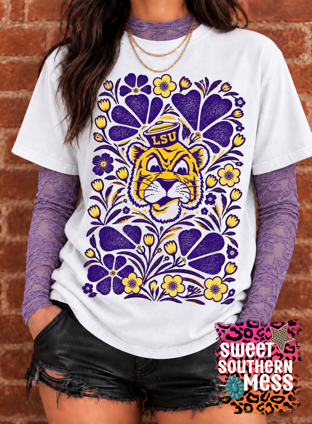 Floral Tigers-Digital Only
