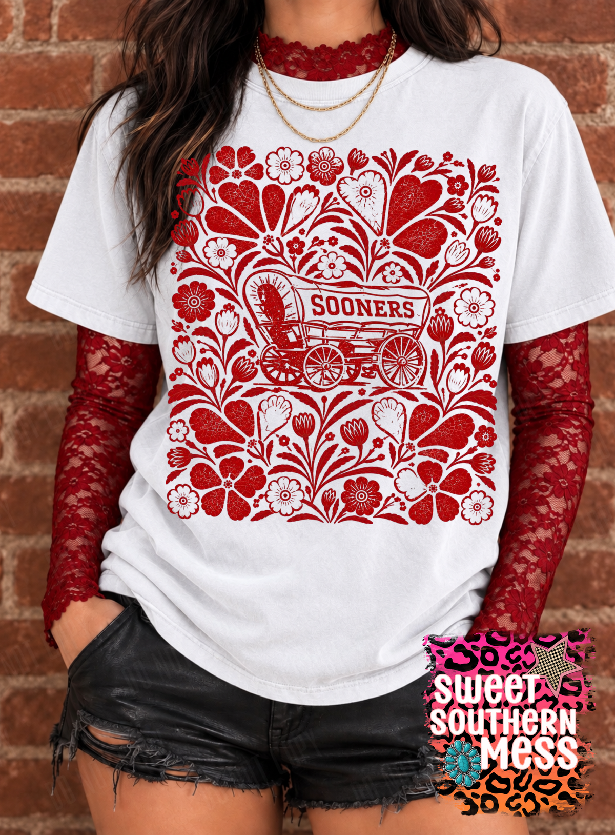 Floral Sooners-Digital Only
