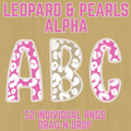 Leopard & Pearls Alpha - DIGITAL ONLY