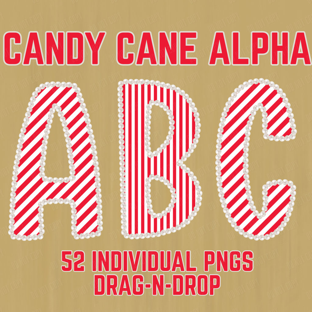 Candy Cane Alpha - DIGITAL ONLY