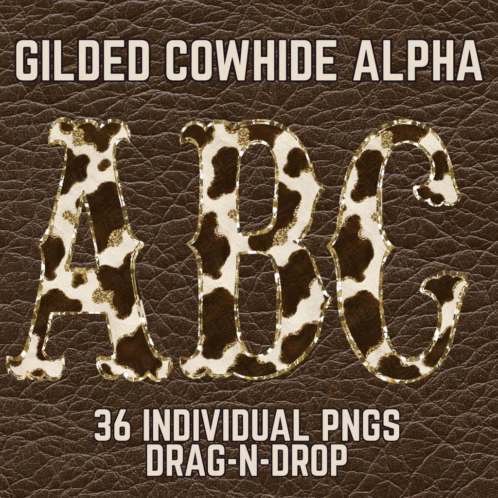 Gilded Cowhide Alpha-Digital Only