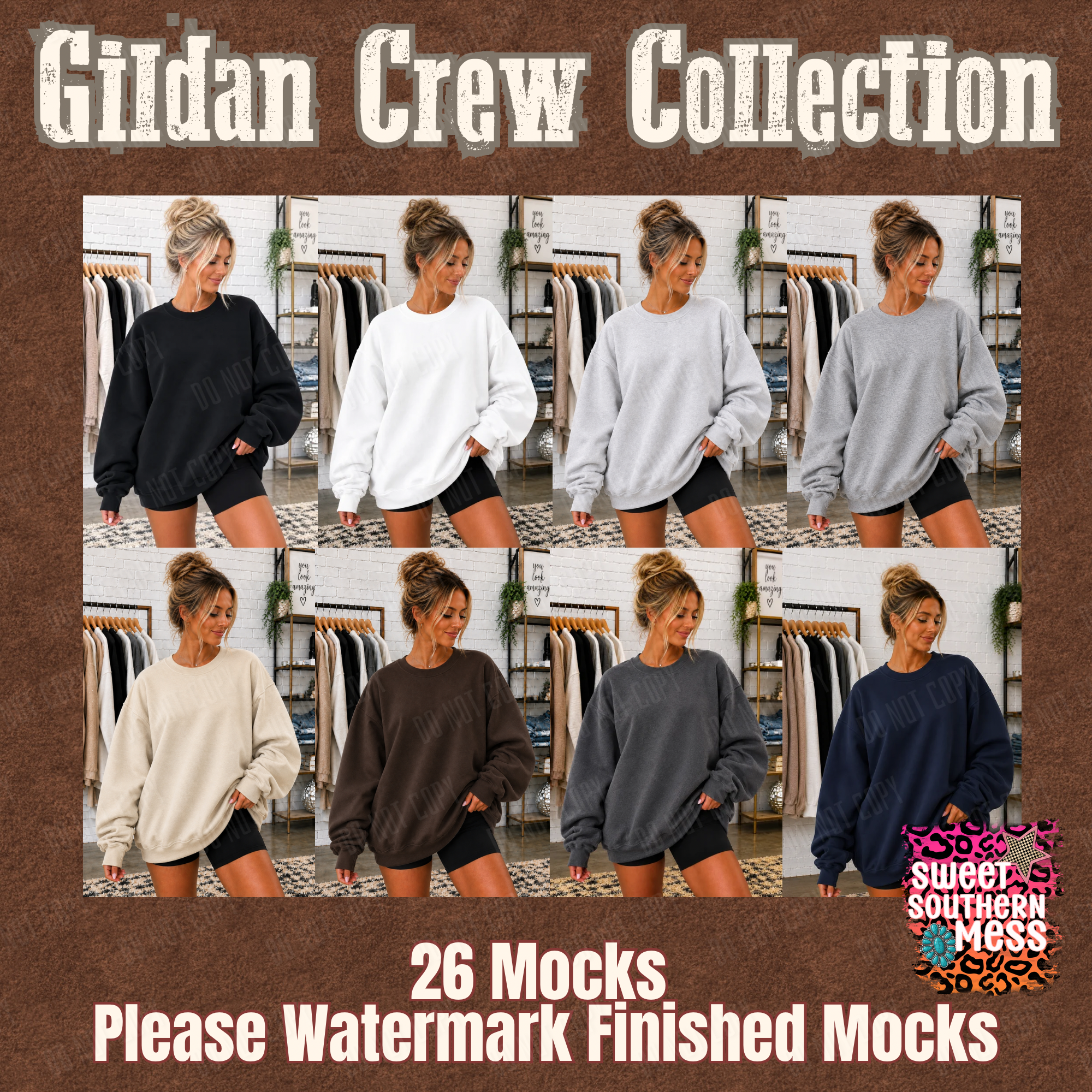Gildan Crew Collection (26) Mocks-Digital Only
