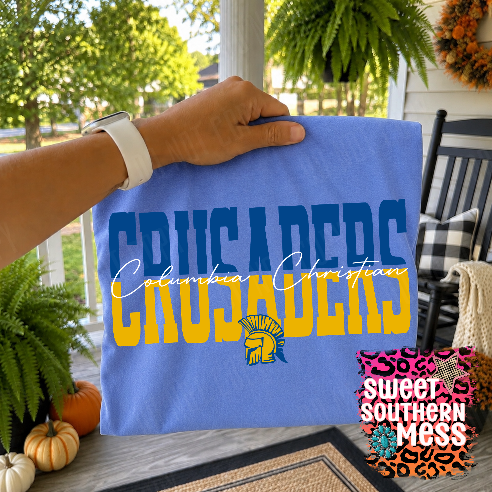 Two Toned Mascot Tee