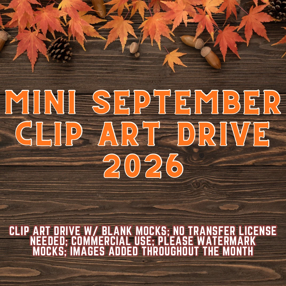 Mini September Clip Art Drive 2026